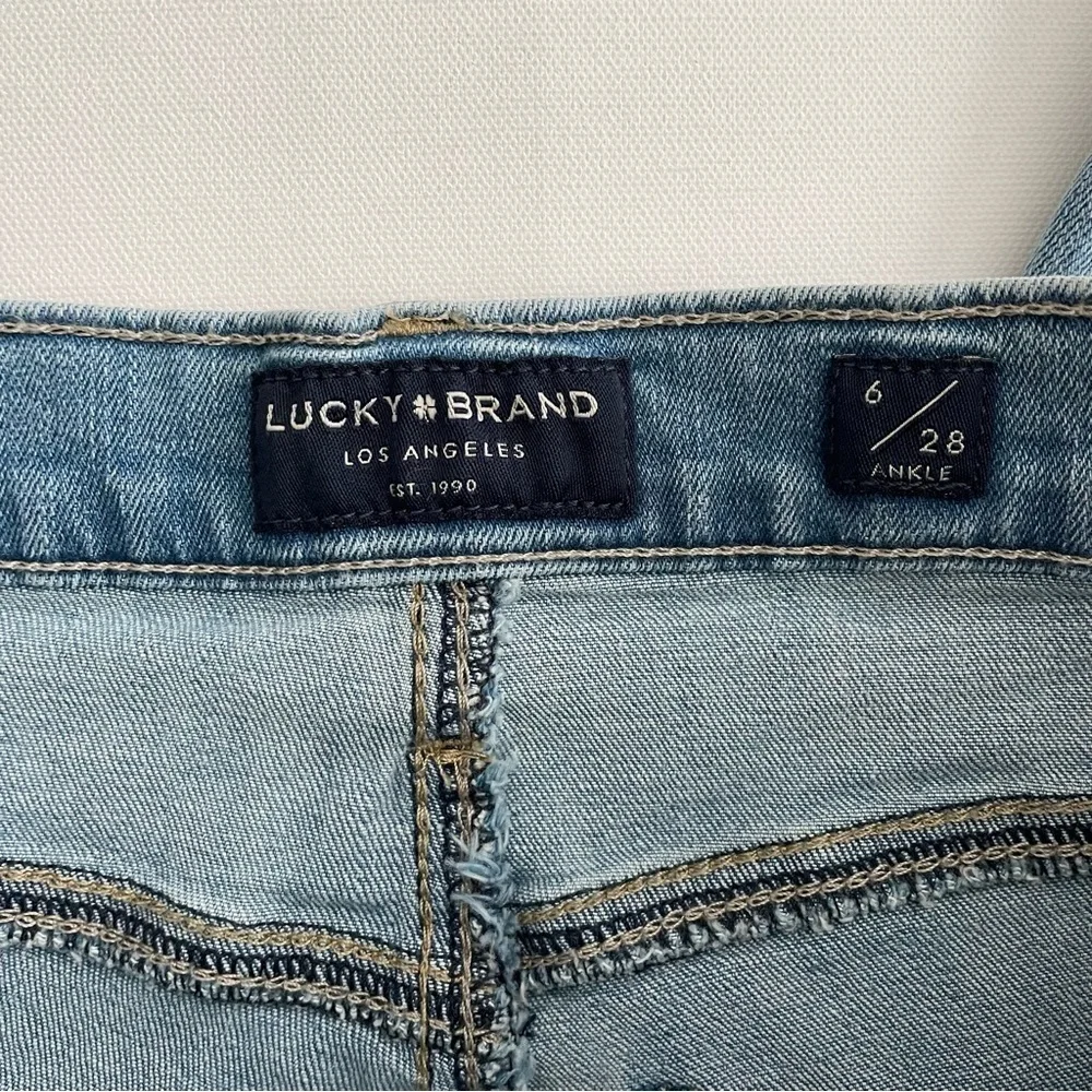 Lucky Brand Women’s AVA Mid Rise Skinny Jeans Size 6 / 28 Ankle